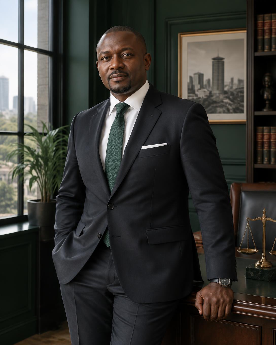 Editorial portrait representing the firm's leadership